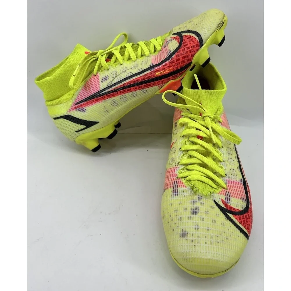 Nike Mercurial Superfly 8 Pro Volt Soccer Cleats CV0961-760 Men's Size 8‎